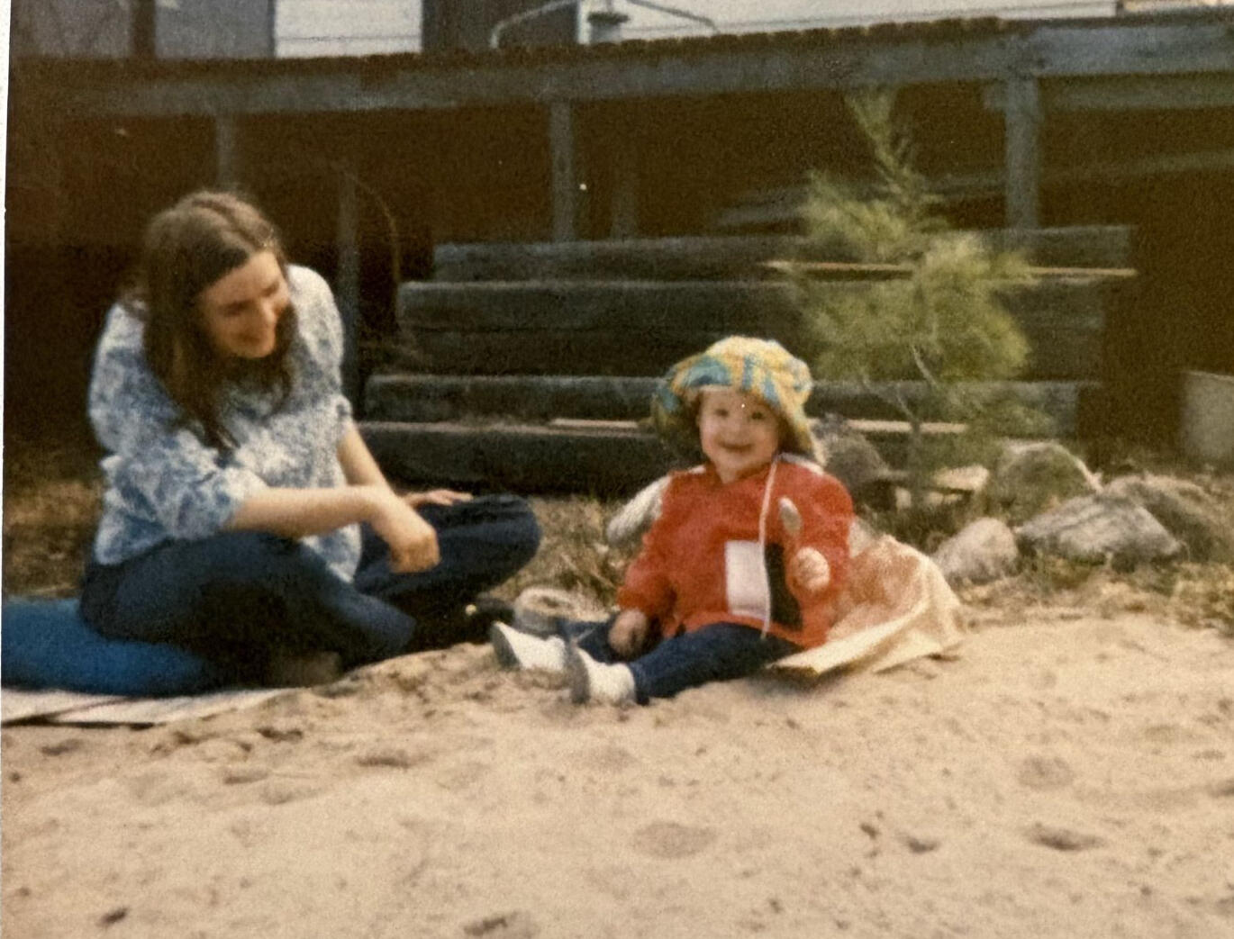 Mom and me